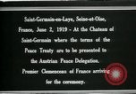 Immagine di Georges Clemenceau Chateau Saint Germain-en-Laye Francia, 1919, secondo 29 filmato di repertorio 65675026981