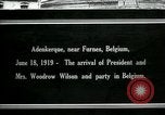 Immagine di Woodrow Wilson Adinkerque Belgio, 1919, secondo 1 filmato di repertorio 65675026984