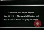 Immagine di Woodrow Wilson Adinkerque Belgio, 1919, secondo 14 filmato di repertorio 65675026984