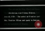 Immagine di Woodrow Wilson Adinkerque Belgio, 1919, secondo 17 filmato di repertorio 65675026984