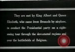 Immagine di Woodrow Wilson Adinkerque Belgio, 1919, secondo 19 filmato di repertorio 65675026984