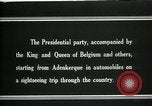 Image Woodrow Wilson visites en Belgique Adinkerke Belgique, 1919, de la seconde 3 séquences d'archives historiques vidéo 65675026985