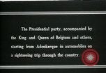 Image Woodrow Wilson visites en Belgique Adinkerke Belgique, 1919, de la seconde 18 séquences d'archives historiques vidéo 65675026985