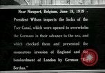 Immagine di Woodrow Wilson Nieuwpoort Belgio, 1919, secondo 1 filmato di repertorio 65675026986