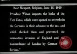 Immagine di Woodrow Wilson Nieuwpoort Belgio, 1919, secondo 26 filmato di repertorio 65675026986