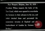 Immagine di Woodrow Wilson Nieuwpoort Belgio, 1919, secondo 28 filmato di repertorio 65675026986