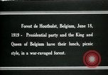 Standbild Woodrow Wilson Houthulst Wald Belgien, 1919, aus Sekunde 18 historischem Filmmaterial Videoclip 65675026988