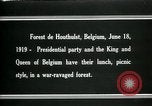 Standbild Woodrow Wilson Houthulst Wald Belgien, 1919, aus Sekunde 19 historischem Filmmaterial Videoclip 65675026988
