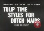 Immagine di Modelli olandese Holland Olanda, 1954, secondo 3 filmato di repertorio 65675026997