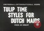 Immagine di Modelli olandese Holland Olanda, 1954, secondo 4 filmato di repertorio 65675026997