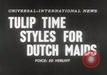Immagine di Modelli olandese Holland Olanda, 1954, secondo 6 filmato di repertorio 65675026997