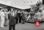 Standbild Präsident Eisenhower Charlotte North Carolina USA, 1954, aus Sekunde 8 historischem Filmmaterial Videoclip 65675027000