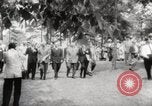 Standbild Präsident Eisenhower Charlotte North Carolina USA, 1954, aus Sekunde 14 historischem Filmmaterial Videoclip 65675027000