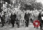 Standbild Präsident Eisenhower Charlotte North Carolina USA, 1954, aus Sekunde 18 historischem Filmmaterial Videoclip 65675027000