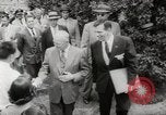 Standbild Präsident Eisenhower Charlotte North Carolina USA, 1954, aus Sekunde 25 historischem Filmmaterial Videoclip 65675027000