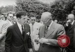 Standbild Präsident Eisenhower Charlotte North Carolina USA, 1954, aus Sekunde 33 historischem Filmmaterial Videoclip 65675027000