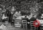 Standbild Präsident Eisenhower Charlotte North Carolina USA, 1954, aus Sekunde 37 historischem Filmmaterial Videoclip 65675027000