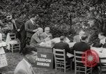 Standbild Präsident Eisenhower Charlotte North Carolina USA, 1954, aus Sekunde 38 historischem Filmmaterial Videoclip 65675027000