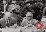 Standbild Präsident Eisenhower Charlotte North Carolina USA, 1954, aus Sekunde 43 historischem Filmmaterial Videoclip 65675027000