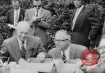 Standbild Präsident Eisenhower Charlotte North Carolina USA, 1954, aus Sekunde 44 historischem Filmmaterial Videoclip 65675027000