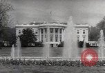 Immagine di Il presidente Eisenhower Washington DC White House USA, 1954, secondo 6 filmato di repertorio 65675027006