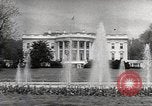 Immagine di Il presidente Eisenhower Washington DC White House USA, 1954, secondo 8 filmato di repertorio 65675027006