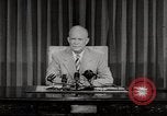 Immagine di Il presidente Eisenhower Washington DC White House USA, 1954, secondo 10 filmato di repertorio 65675027006