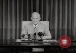 Immagine di Il presidente Eisenhower Washington DC White House USA, 1954, secondo 13 filmato di repertorio 65675027006