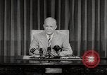 Immagine di Il presidente Eisenhower Washington DC White House USA, 1954, secondo 14 filmato di repertorio 65675027006