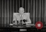 Immagine di Il presidente Eisenhower Washington DC White House USA, 1954, secondo 15 filmato di repertorio 65675027006