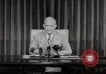 Immagine di Il presidente Eisenhower Washington DC White House USA, 1954, secondo 16 filmato di repertorio 65675027006