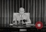 Immagine di Il presidente Eisenhower Washington DC White House USA, 1954, secondo 17 filmato di repertorio 65675027006