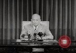 Immagine di Il presidente Eisenhower Washington DC White House USA, 1954, secondo 27 filmato di repertorio 65675027006