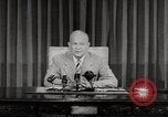 Immagine di Il presidente Eisenhower Washington DC White House USA, 1954, secondo 31 filmato di repertorio 65675027006