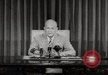 Immagine di Il presidente Eisenhower Washington DC White House USA, 1954, secondo 34 filmato di repertorio 65675027006