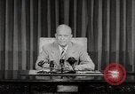 Immagine di Il presidente Eisenhower Washington DC White House USA, 1954, secondo 38 filmato di repertorio 65675027006