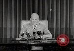 Immagine di Il presidente Eisenhower Washington DC White House USA, 1954, secondo 39 filmato di repertorio 65675027006