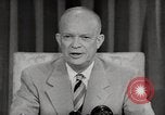 Immagine di Il presidente Eisenhower Washington DC White House USA, 1954, secondo 41 filmato di repertorio 65675027006