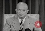 Immagine di Il presidente Eisenhower Washington DC White House USA, 1954, secondo 42 filmato di repertorio 65675027006