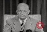 Immagine di Il presidente Eisenhower Washington DC White House USA, 1954, secondo 43 filmato di repertorio 65675027006