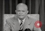 Immagine di Il presidente Eisenhower Washington DC White House USA, 1954, secondo 46 filmato di repertorio 65675027006
