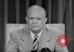Immagine di Il presidente Eisenhower Washington DC White House USA, 1954, secondo 47 filmato di repertorio 65675027006