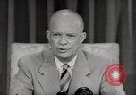 Immagine di Il presidente Eisenhower Washington DC White House USA, 1954, secondo 48 filmato di repertorio 65675027006