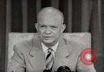 Immagine di Il presidente Eisenhower Washington DC White House USA, 1954, secondo 49 filmato di repertorio 65675027006