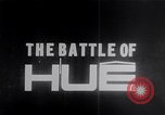 Standbild Schlacht von Hue Hue Vietnam, 1968, aus Sekunde 10 historischem Filmmaterial Videoclip 65675027012