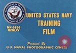 Image of a fighter jet rapidly sinking in water United States USA, 1965, second 13 stock footage video 65675027018