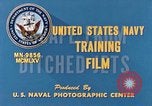 Image of a fighter jet rapidly sinking in water United States USA, 1965, second 18 stock footage video 65675027018