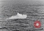 Image of a fighter jet rapidly sinking in water United States USA, 1965, second 57 stock footage video 65675027018