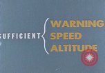 Image of a pilot demonstrating underwater escapes United States USA, 1965, second 50 stock footage video 65675027019