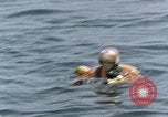 Image of jet pilot water rescue United States USA, 1965, second 40 stock footage video 65675027024